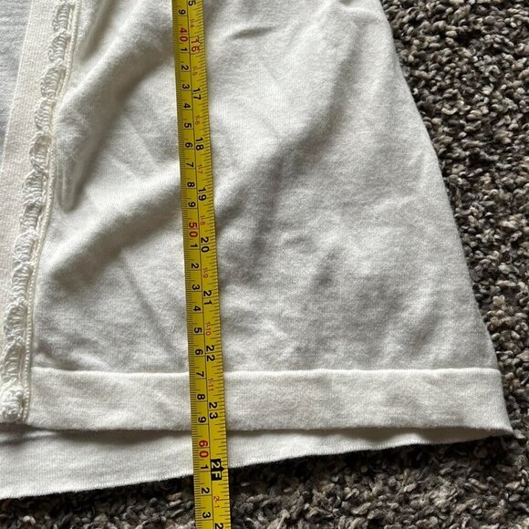 Kate Spade Broome Street Cardigan Womens XS Cream Cashmere/Cotton Blend L/S - Picture 8 of 8